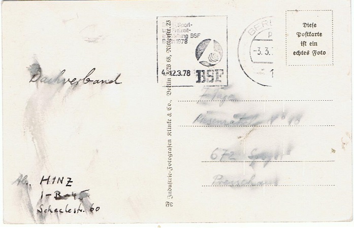 Postcard Das Ehrenmal unter den Linden Berlin - Image 2