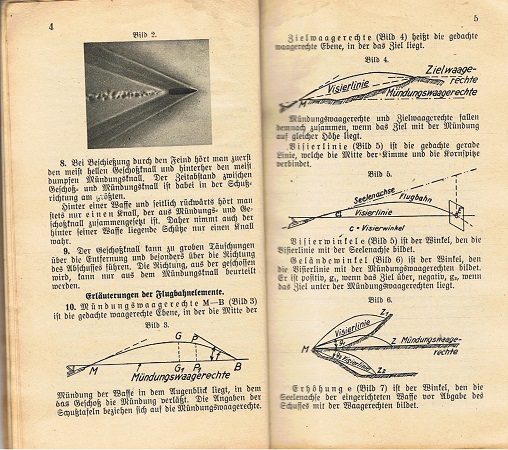 H.Dv.240 rifle pistol and MG shooting manual 1937 - Image 3