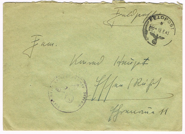 Grenadier-Regiment 636 390.F.A.-Division Middle Russia 1943