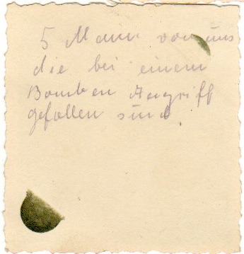 Three photos field burial Luftwaffe Flak-Regiment 153 - Image 5