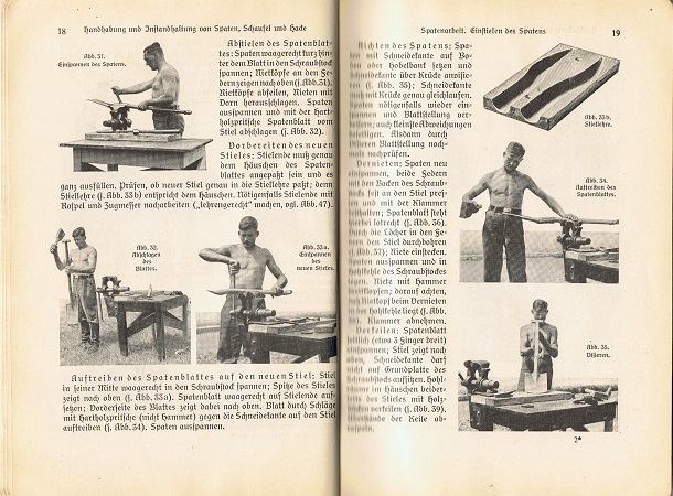 RAD 1937 technical manual Arbeitstechnik Heft 1 #2 - Image 3
