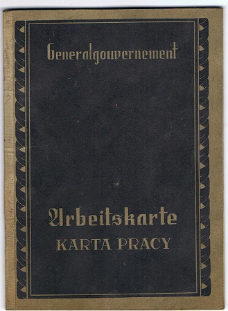 Generalgouvernement labour pass backer Lissa Tomaszow