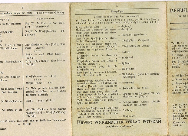 Volkssporttafel Befehls- und Kommando-Tafel - Image 3