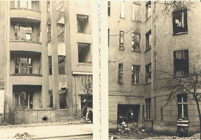 5 photos Berlin after bombardement November 1943 #2 - Image 3