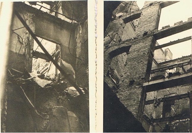 5 photos Berlin after bombardement November 1943 #2 - Image 5