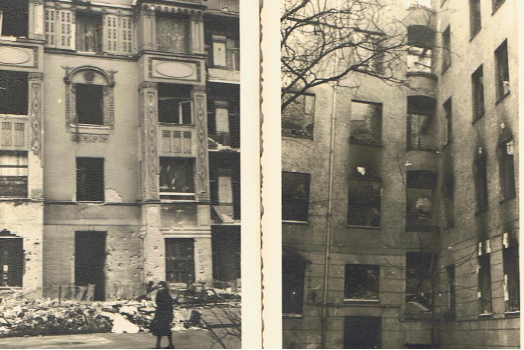 5 photos Berlin after bombardement November 1943 #3 - Image 2