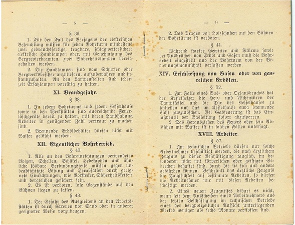 Regulations oil and gas winning Clausthal Bergpolizei-Verordnung - Image 3