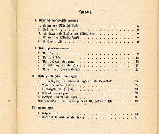 DAF manual "Bestimmungen" regulations for membership - Image 2