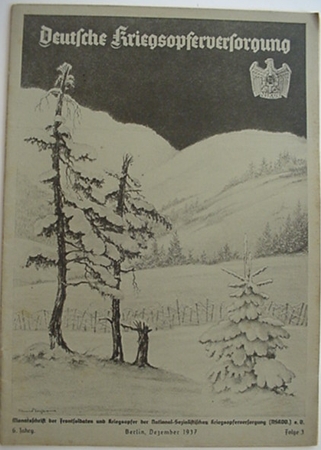 NSKOV journal war casualties organisation December 1937