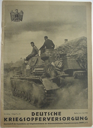 NSKOV journal war casualties organisation June 1942