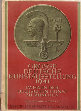 Catalog art exposition 1941 Munich Deutsche Kunstausstellung #1