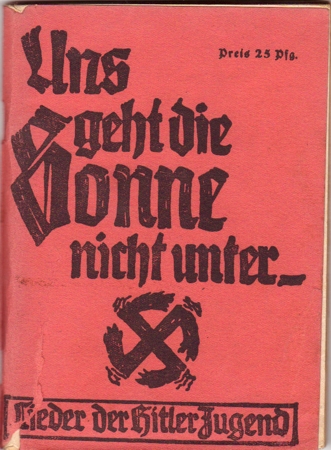 HJ Hitler Jugend song book 1938