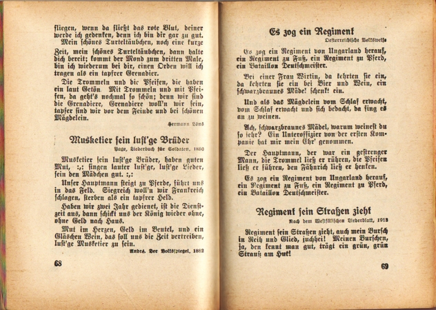 HJ Hitler Jugend song book 1938 - Image 3