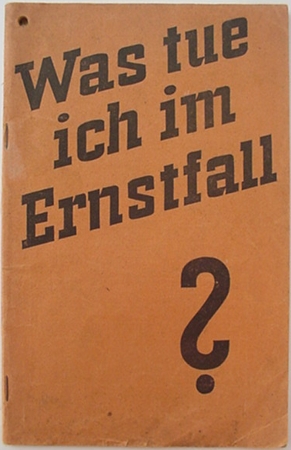 Instructions booklet German citizens Reichsführer SS 1940 #1