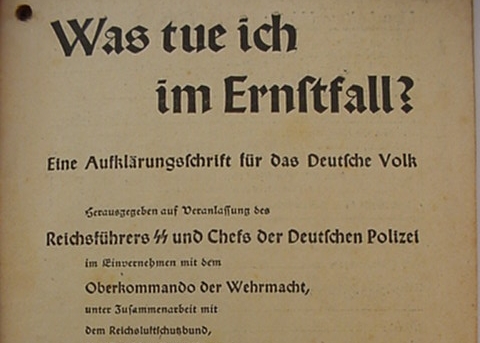 Instructions booklet German citizens Reichsführer SS 1940 #1 - Image 2