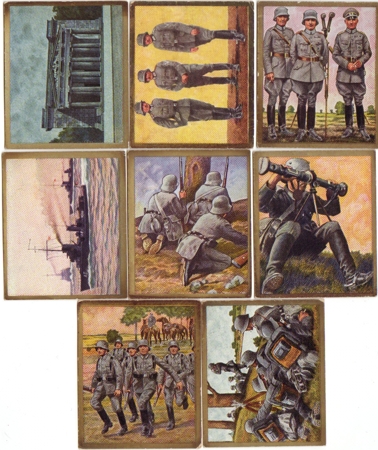 Spare cards for album "Die Reichswehr"