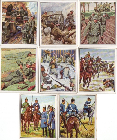 Spare cards for album "Das Reichsheer"
