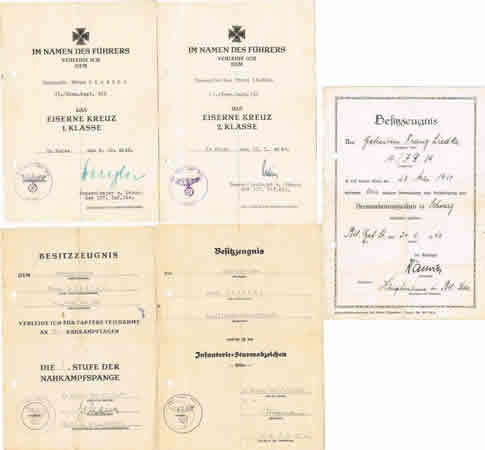 EK1 CCC grouping Corporal Infantry 26.ID 227.ID France Russia