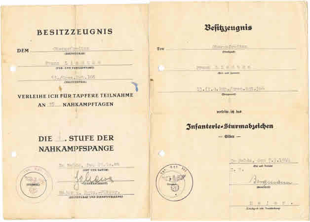 EK1 CCC grouping Corporal Infantry 26.ID 227.ID France Russia - Image 3