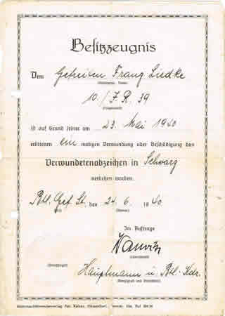 EK1 CCC grouping Corporal Infantry 26.ID 227.ID France Russia - Image 4