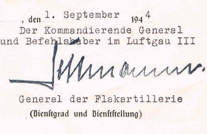 War Merit Cross 2nd Class Corporal airfield Werneuchen 1944 - Image 2