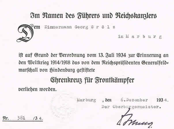 Two award docs soldier 3.Kavallerie-Division - Image 3
