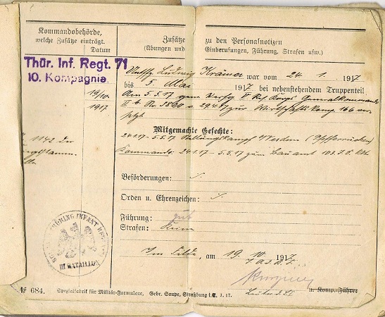 Group passes NCO Infantry France Russia Verdun EK2 wounded - Image 4