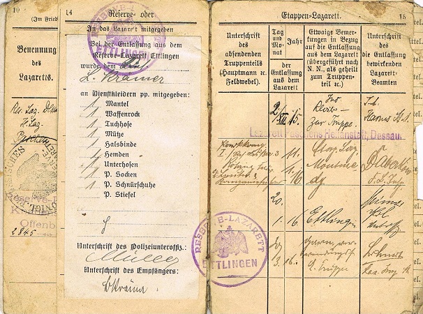 Group passes NCO Infantry France Russia Verdun EK2 wounded - Image 7