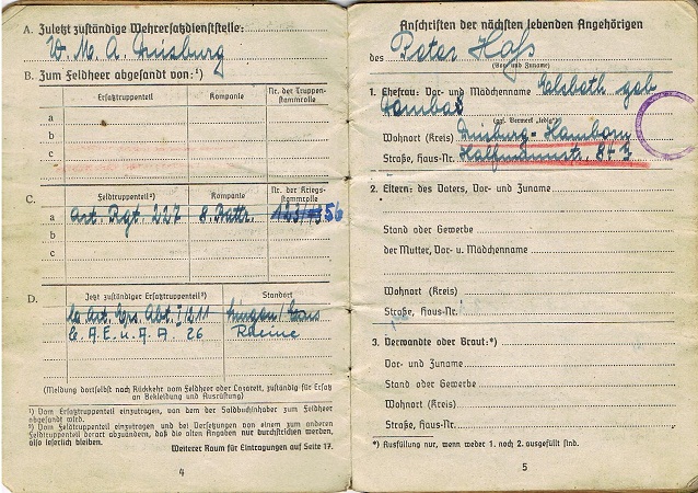 Soldbuch Corporal Artillerie 227.ID Northern Russia EK1 - Image 4