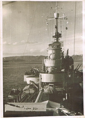 Large photo of the Kriegsmarine destroyer Z33 in Norway #2