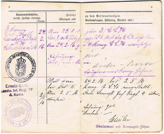 Militärpas soldier Infanterie-Regiment 9 Jakobsdorf Hungary - Image 3
