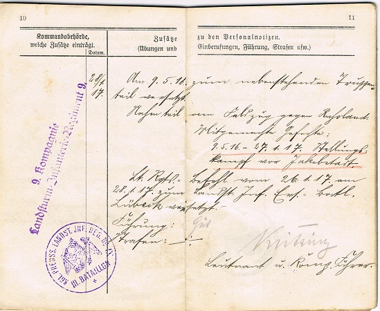 Militärpas soldier Infanterie-Regiment 9 Jakobsdorf Hungary - Image 4