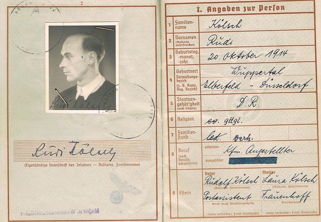 Wehrpass Feldwebel 2.Panzer-Division Greece Russia 9 awards - Image 2
