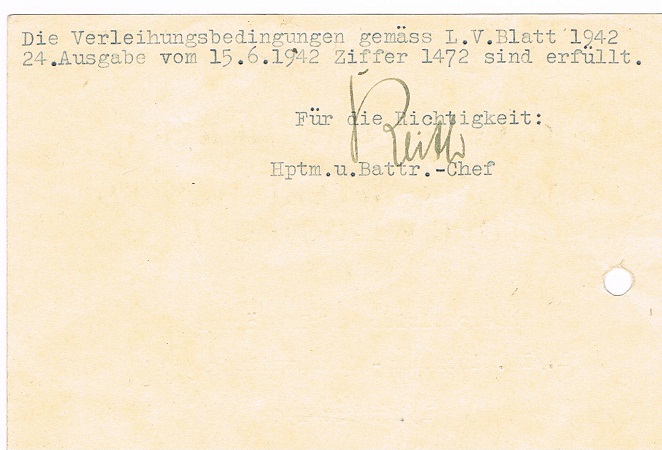 Ostmedaille NCO Eisenbahn-Flak-Abteilung 859 Wismar Paris - Image 3
