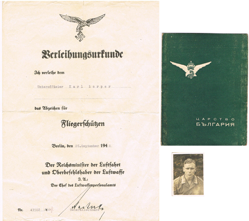 Big group NCO Kurierstaffel 10 1938-1944 France Russia - Image 6