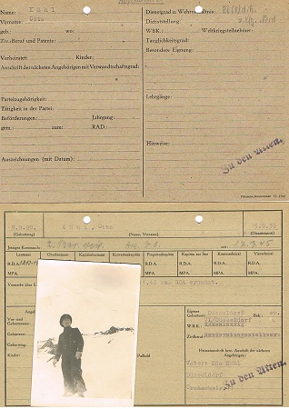 Personnel file Oberleutnant U-Boat service St.Nazaire Lorient - Image 7