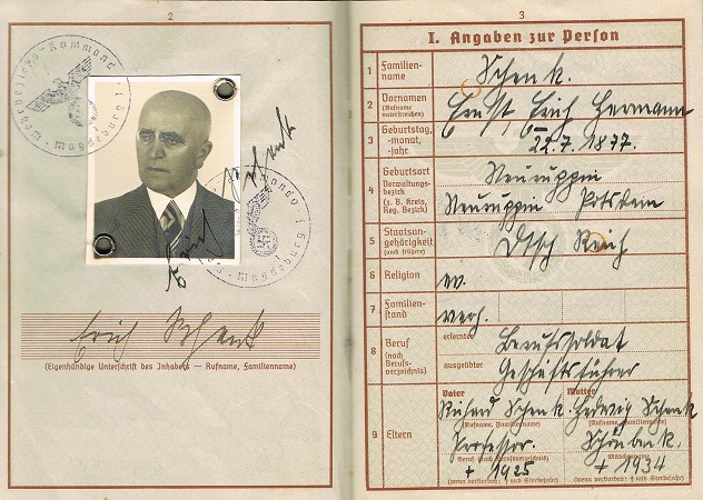 Wehrpass Oberstleutnant WW1 and WW2 WFVA office 8 awards - Image 2