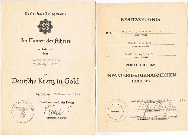 GCiG group Oberleutnant 65.Infanterie-Division Italy 1943-1945 - Image 3