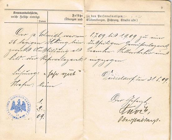 Group Feldwebel Lazarett-Inspekor France 1914-1918 EK2 - Image 4