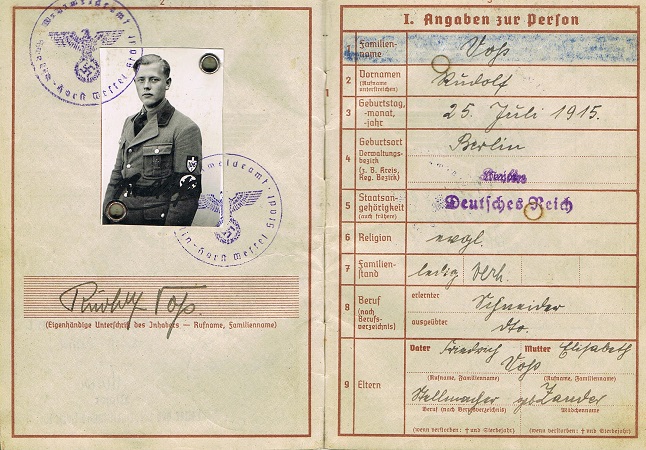 Wehrpass NCO Flak Norway Lapland Shield - Image 2