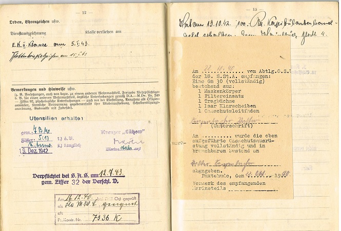 Führungsbuch NCO Geschützführer Kreuzer Lützow and Z28 - Image 4