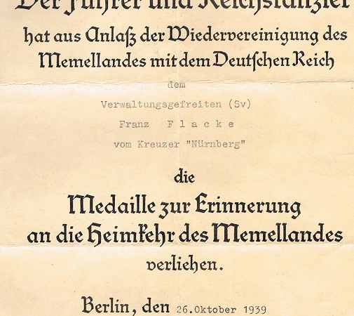 Group Obermaat Kreuzer Nürnberg fortress Brest Spanienkreuz - Image 7