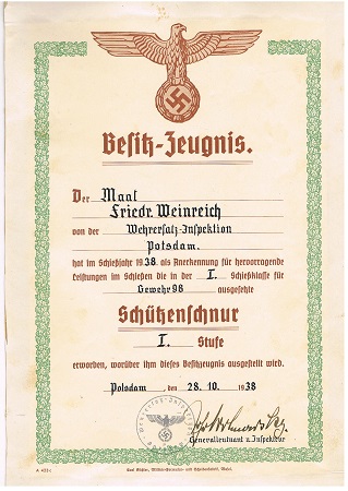 Documents Marine-Oberfeldwebel Naval Intelligence 1930-1947 - Image 2