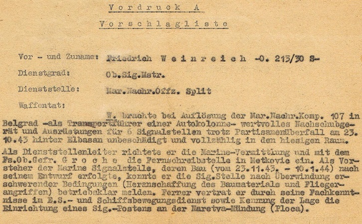 Documents Marine-Oberfeldwebel Naval Intelligence 1930-1947 - Image 4