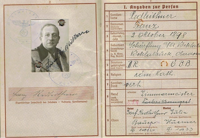 Wehrpass NCO WW1 Feldjäger Italy WW2 hospitals Austria - Image 2