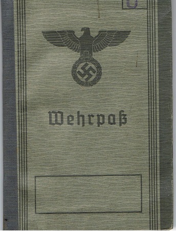 Wehrpass 1940 farmer Geisenried Marktoberdorf