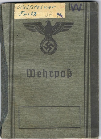 Wehrpass driver Fahr-E.u.A.-Bataillon 7 Landshut 1945