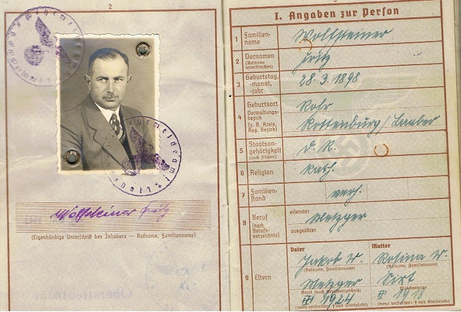 Wehrpass driver Fahr-E.u.A.-Bataillon 7 Landshut 1945 - Image 3