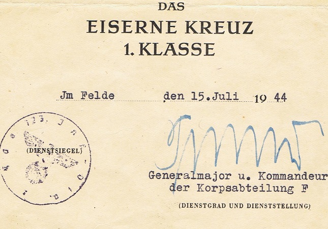 EK2 EK1 and VWA Silver NCO 216.ID 38.ID France Russia - Image 7