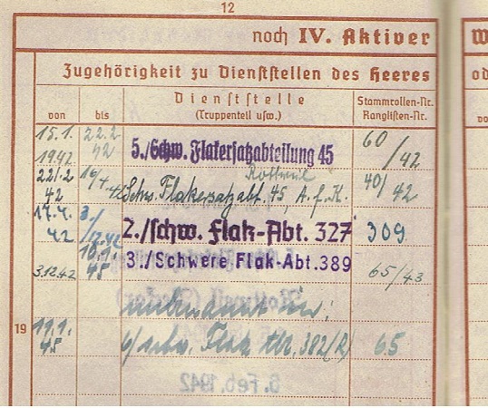 Wehrpass Corporal heavy Flak Wuppertal Duisburg Dorsten - Image 4
